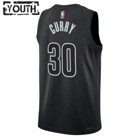 NBA Brooklyn Nets Trikot Seth Curry 30 Jordan 2022-23 Statement Edition Schwarz Swingman - Kinder
